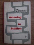 Alexandru Philippide - Monolog in babilon