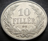 Cumpara ieftin Moneda istorica 10 FILLER - UNGARIA / AUSTRO-UINGARIA, anul 1894 * cod 3469 A, Europa