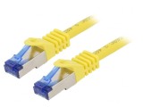 Patch Cord S/FTP Cat 6a Cu LSZH Galben 2m, Logilink