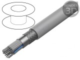 Cablu Bandă Rotundă 25x28AWG 1,27mm PVC Gri