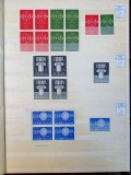 Cumpara ieftin Clasor Europa CEPT 16p. A4 1959-2005, serii/bloc 4/coli , CV Michel 970 &euro; , MNH