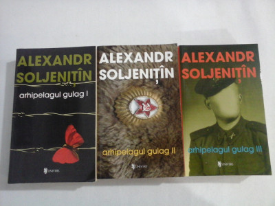 ARHIPELAGUL GULAG - ALEXANDR SOLJENITIN - 3 volume foto