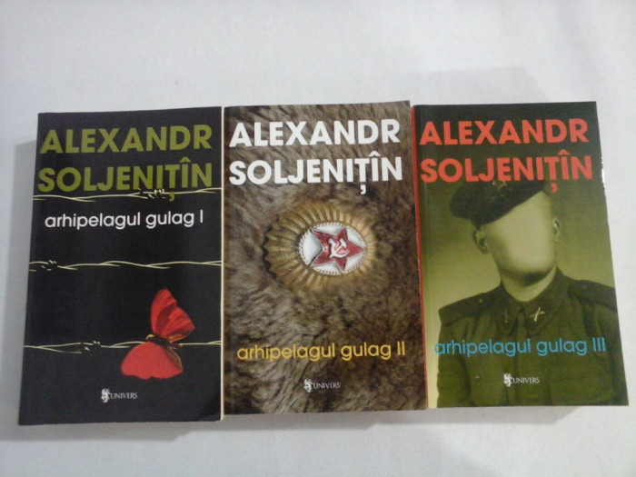 ARHIPELAGUL GULAG - ALEXANDR SOLJENITIN - 3 volume