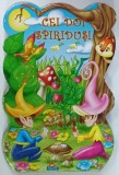 CEI DOI SPIRIDUSI , CARTE CU PAGINI CARTONATE , PENTRU COPII MICI , 2011