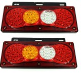 Set Lampa stop SMD 2010 12V-24V cu led-uri: 61 SMD Rezistenta la apa: IP66, Universal, Oem