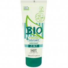 HOT Bio 2in1 gel lubrifiant pentru masaj 200 ml
