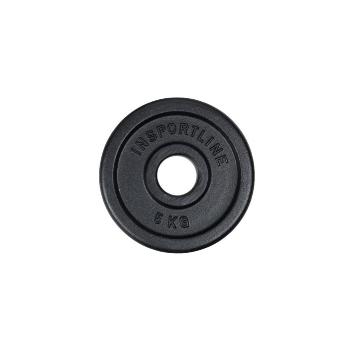 Disc Greutate fier inSPORTline Castblack OL 5kg/50mm FitLine Training
