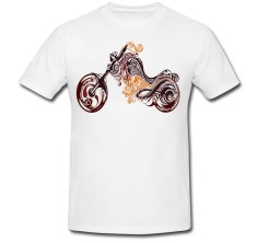 Tricou &amp;quot; Motorcycle tattoo &amp;quot; foto