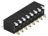 Comutator DIP-SWITCH 8 Secțiuni ON-OFF 0,025A 24VDC