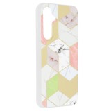 Husa Samsung Galaxy S24 FE Techsuit Marble, Purple Hex