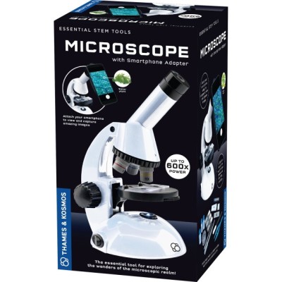 Kit STEM Microscop cu adaptor pentru telefon, Thames &amp;amp; Kosmos foto
