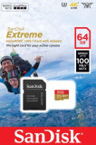 Card de memorie SanDisk Extreme, 64GB, pana la 667 MB/s
