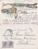 Tulcea - litografie-perfin- RRR