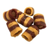 Recompense pentru caini Agility, carnati de vita impletiti cu pui si rata, 500g