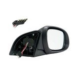 Oglinda exterioara Mercedes Clasa A (W168) 09.1997-08.2004 partea dreapta 5 pini, BestAutoVest crom asferica carcasa neagra reglare electrica cu inca