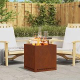vidaXL Focar Fără Fum Maro 48 x 48 x 50 cm 858987