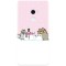 Husa silicon pentru Xiaomi Mi Mix 2, Cat And Snowman