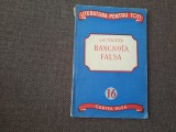 BANCNOTA FALSA TOLSTOI