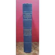 Opere complete Sigm. Freud, vol IV, prima editie, Viena