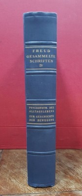 Opere complete Sigm. Freud, vol IV, prima editie, Viena foto