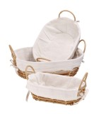 Cumpara ieftin Set 3 cosuri depozitare 26,5 x 15,5 x 8 cm, 32,5 x 20,5 x 9,5 cm, 38,5 x 25,5 x 10,5 cm