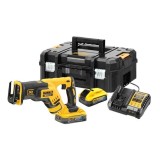 Fierastrau tip sabie, compact, fara perii, XR de 18 V - 2 X POWERSTACK 5 AH