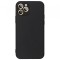 Husa pentru Apple iPhone 16, OEM, Silicone, Neagra
