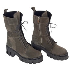 Bocanci dama din piele intoarsa Assia Mud