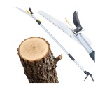 Fierastrau telescopic 2 in 1 pentru crengi, 1,37-2,2 m, Geko G72098