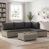 Cumpara ieftin 5 buc. Set de lounge din ratan cu perne GENDT Ratan Natural