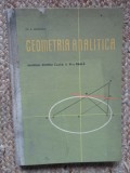 Geometria analitica, manual pentru clasa a XI-a reala - Gh.D. Simionescu