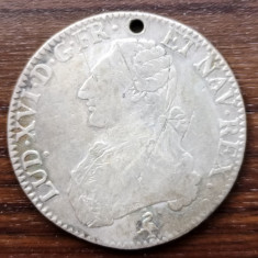 Moneda argint Franta - 1 Ecu 1783