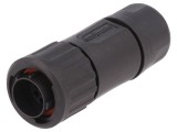 Conector Circular Mufă pe Cablu 10 PIN Tată