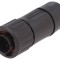 Conector circular mufă pe cablu 10 pini