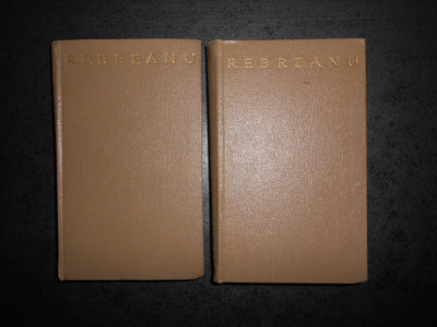 LIVIU REBREANU - OPERE ALESE 2 volume (1962, editie bibliofila, hartie tigarete) foto