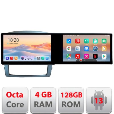 Navigatie Kia Sorento 2006-2009 Edotec 2 ecrane 8 core 4+128 21.6 inch Incell android Wifi 5Ghz gps internet Kit-sorento2002+EDT-E70 CarStore Technolo foto
