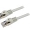 Patch Cord S/FTP Cat 6a Cupru LSZH Gri 60m