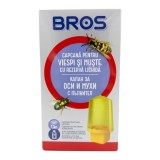 Capcană pentru viespi Bros, solutie control insecte zburatoare, rezerva lichid 200 ml, cod B8616