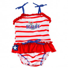 Costum de baie SeaLife red marime L Swimpy for Your BabyKids foto