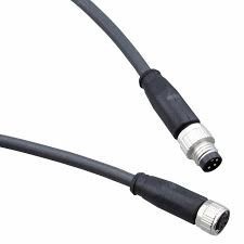 Cablu HARTING 4 pini M8 pentru senzori și automatizări 1,5m