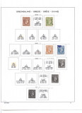 GRECIA.1861/1979 ALBUM SCHAUBEK Colectie cronologica timbre stampilate 840 buc., Europa