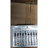 Bit pentru cuticulă diamant, picătură, br&acirc;u roșu, 266/050R