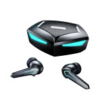 Casti Bluetooth EverQ® Wireless, Bluetooth 5.2,De Gaming,Universale,ANC,Negre