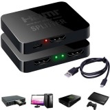 Spliter / Switch / Splitter HDMI activ, 1 Input, 2 Output