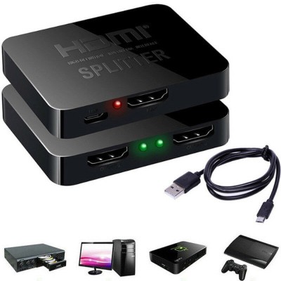 Spliter / Switch / Splitter HDMI activ, 1 Input, 2 Output foto