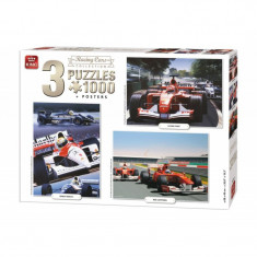 Puzzle 3x1000 piese Colectia raliuri foto