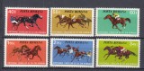 ROMANIA 1974 LP 841 CENTENARUL CURSELOR DE CAI DIN ROMANIA SERIE MNH