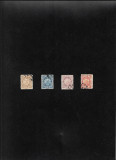 Bolivia 1867 set 4 timbre