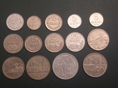 Lot monede Romania 7 foto