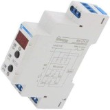 Timer 0,1s-10zile DPDT 24VDC pentru şină DIN IP20